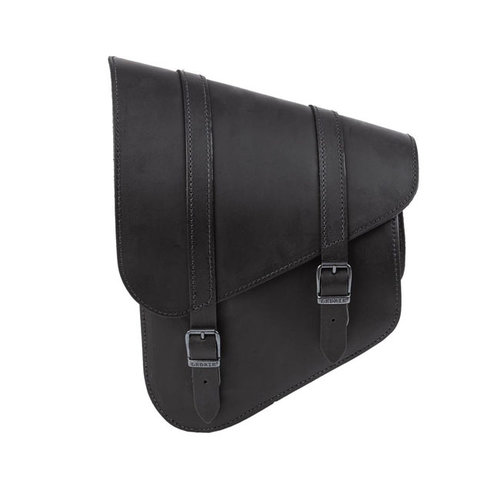 Ledrie Full Leather Swing Arm Bag Left 9 Liter – Black NO ETA