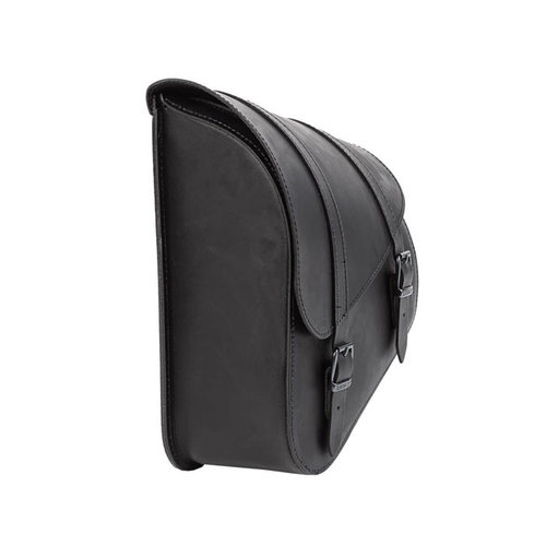 Ledrie Full Leather Swing Arm Bag Left 9 Liter – Black NO ETA