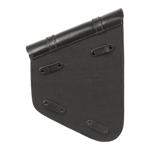 Ledrie Sacoche de bras oscillant gauche en cuir 6,5 litres | Noir