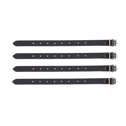 Ledrie Volledig Leren Achterbrugtas Links 6,5 Liter | Zwart