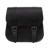 Leather Single Saddlebag 18 Liter – Black