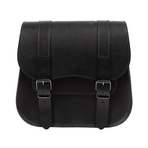 Ledrie Leather Single Saddlebag 18 Liter – Black