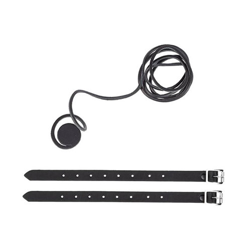 Ledrie Sac de Selle Simple en Cuir 18 Litres – Noir