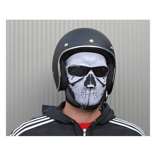 Bandit Gesichtsmaske Totenkopf - Schwarz