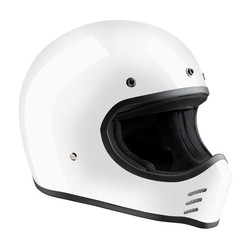 Casco MOTO Negro SKY3 JET Estrella BANDIT Open face Helmet Custom NO  HOMOLOGADO
