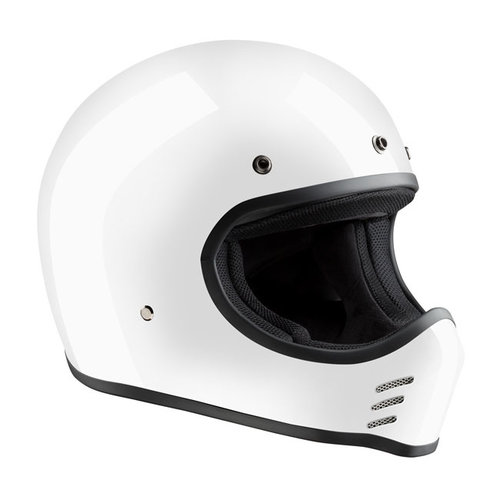 Bandit Historic Motocross Helmet – White