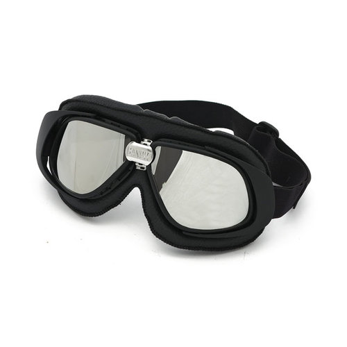 Bandit Classic Goggles - Black Leather (Choose Color)