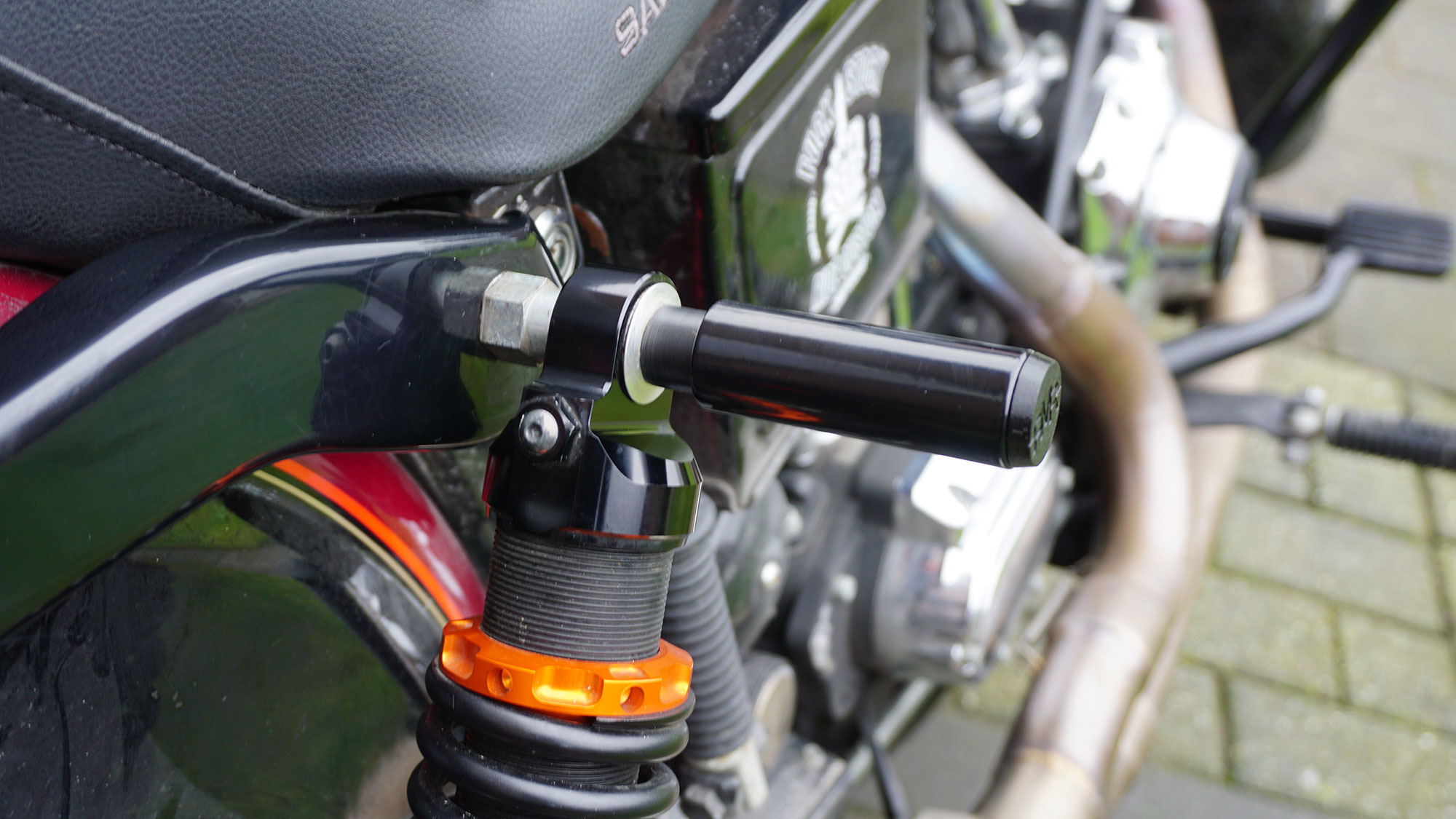 Shock Frame Sliders HarleyDavidson Dyna '92 Present