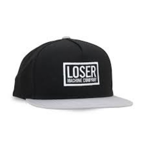 Loser Machine Chain Box Snapback Cap - Silver