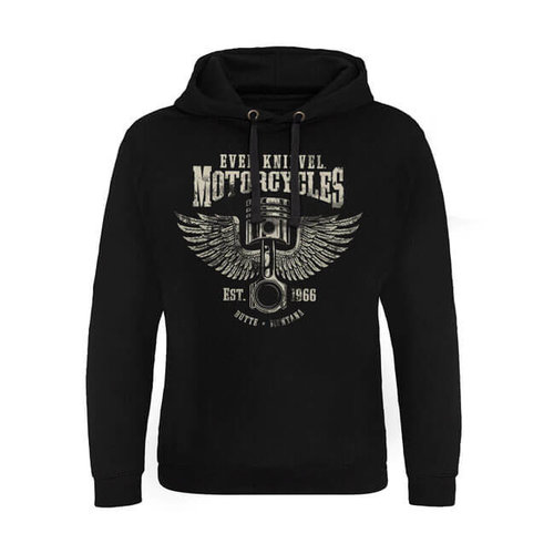 Evel Knievel Motorräder Epic Hoodie - Schwarz