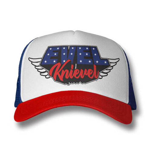 Evel Knievel Amerikanische Daredevil Trucker Cap