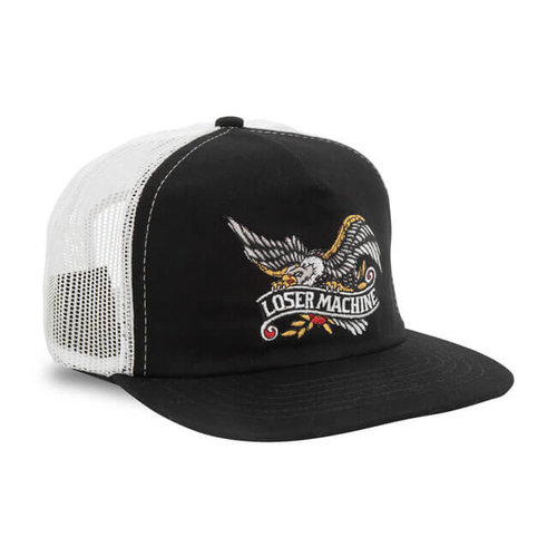 Loser Machine Casquette Trucker - Glory Noir/Blanc