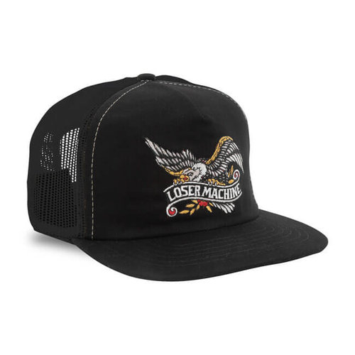 Loser Machine Glory Trucker Cap - Schwarz/Schwarz