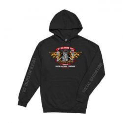 Loser Machine Knochenloser Hoodie | Schwarz