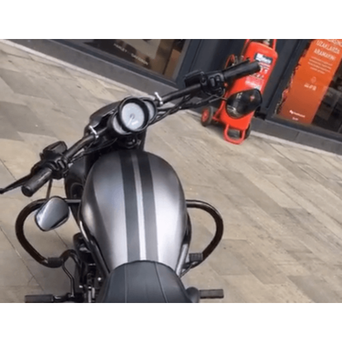 TRW 1 "Dragbar Handlebar 900mm - ABE approved - Black