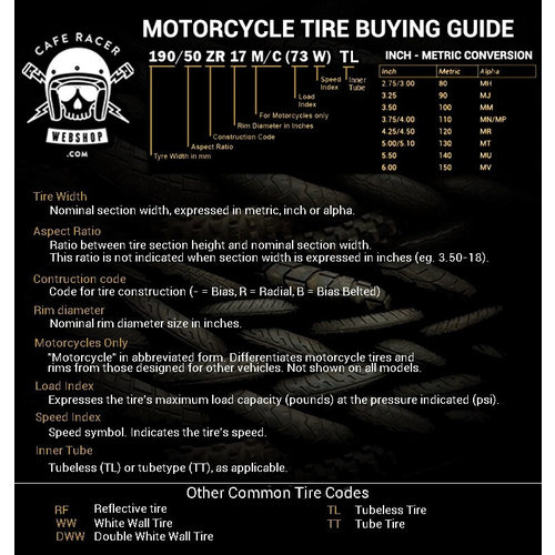 Avon Cobra Chrome Reifen - Front MT90B16