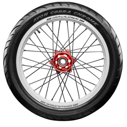 Avon Cobra Chrome  Tire - Front MT90B16