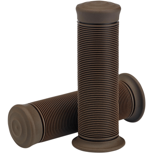 Biltwell 1" Kung Fu Grips Brown TPV