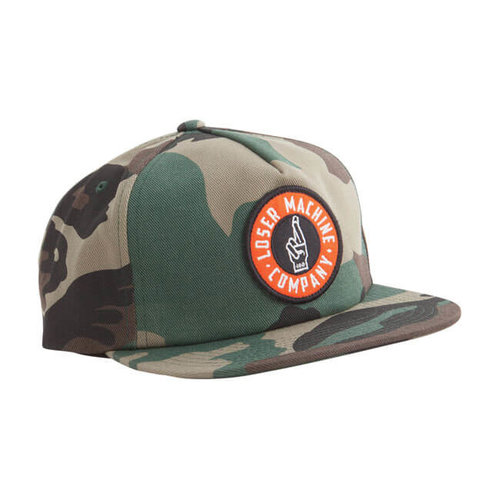 Loser Machine Good Luck Snapback Cap - Camo