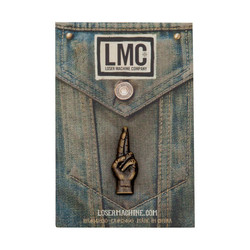 LMC Good Luck Pin Antique Laiton