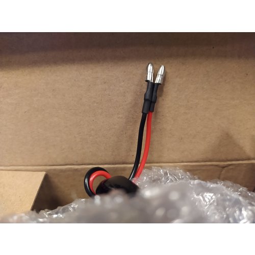 Bullet feux clignotants fumée noire