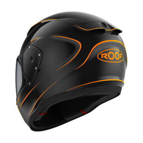 Roof Helmets CASQUE RO200 Neon Noir/Orange