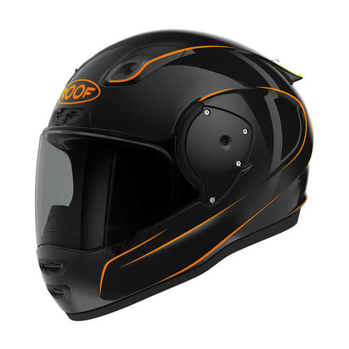 Roof Helmets RO200 Neon Helm - Zwart/Oranje