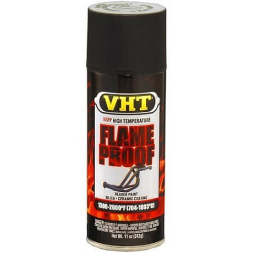 VHT Flameproof Mat Zwart