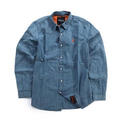 Premium Denim Shirt - (Light Blue)