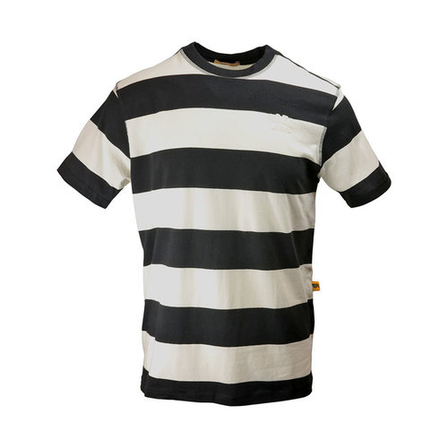 Roeg T - shirt rayé Cody - Noir/Blanc