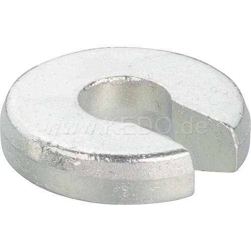 Kedo Plug-in Tyre Balancing Weight 1 piece/5g - Zinc Chrome Finish, for 7.0 and 7.2 Spoke Nipples