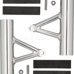 Supports de Phares en Aluminium (1 paire), Style Wrenchmonkees/GibbonSlap - Polis