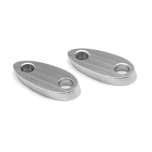 Billet CNC Aluminium Turn Signal Adapter Plates for Harley Davidson