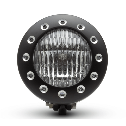 Phare avant de 5 po en aluminium noir