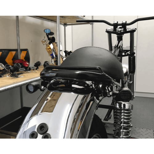 Max Inc Set Bullet "Truro" richtingaanwijzers / achterlicht CNC - zwart