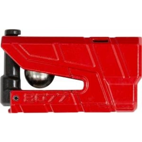 Abus Granit Detecto XPlus 8077 2.0 Bremsscheibenschloss in Schwarz mit integriertem Alarm