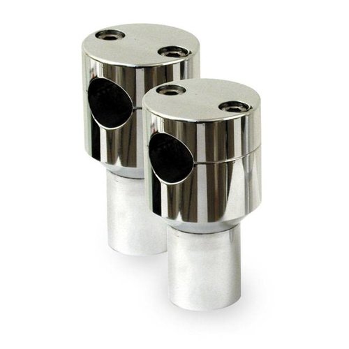 3 "polierte Aluminium Risers