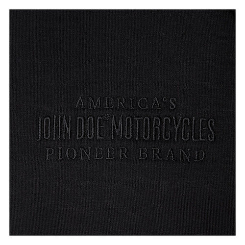 John Doe Sweat à Capuche Zippé | Le Noir