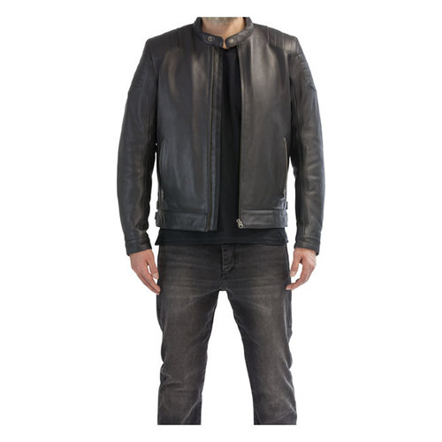 John Doe Technische Lederjacke mit XTM | Schwarz