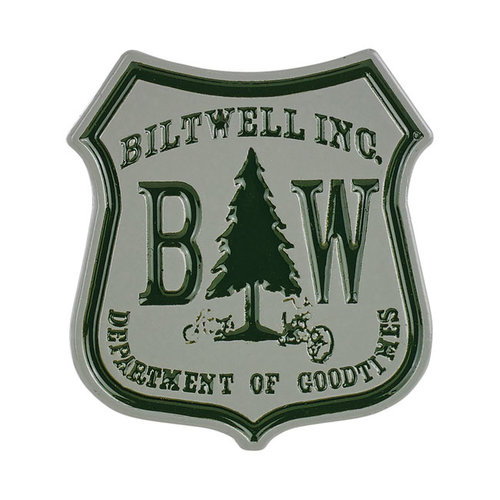 Biltwell Emaille-Pin Gute Zeiten | Grün Grau