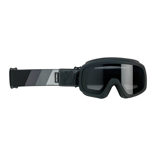 Biltwell Overland 2.0 Tri-Stripe Goggle S/G/B | Black