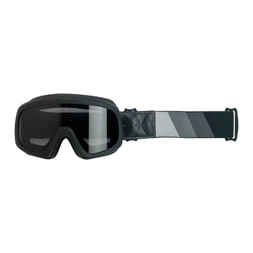 Biltwell Overland 2.0 Tri-Stripe Goggle S/G/B | Zwart