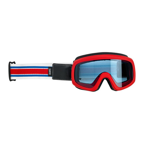 Biltwell Overland 2.0 Racer Brille R/W/B