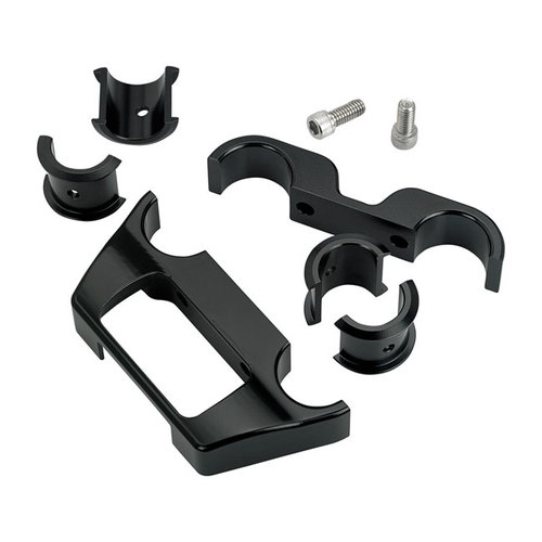 Biltwell Digitale Softail Dashboardbehuizing | Zwart