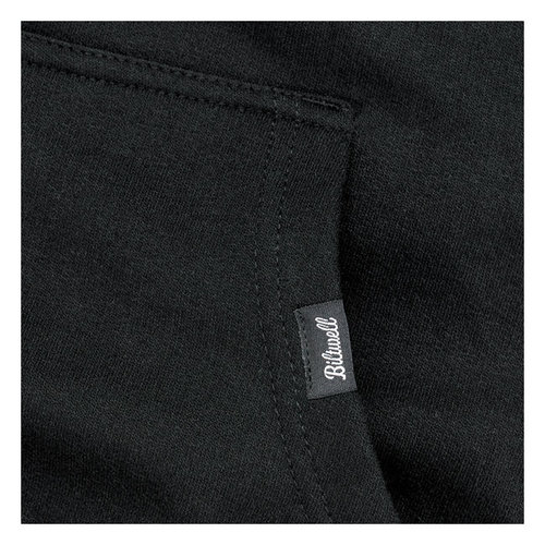 Biltwell Pullover Hoodie Script Schwarz | (Größe Auswählen)