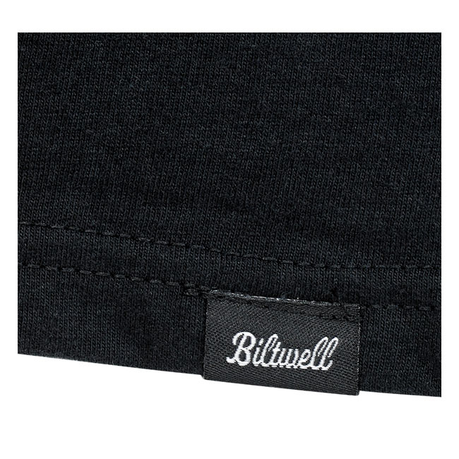 Biltwell Badge T-Shirt Black | (Choose Size) - ChopperShop.com