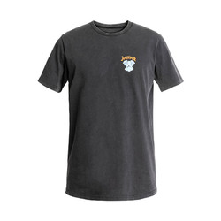 Adler-T-Shirt Verblassen | Aus Schwarz
