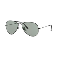 Sunglasses Aviator Matte | Zwart