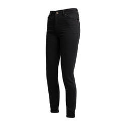 Luna High Mono Jeans | Schwarz Used