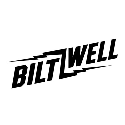 Biltwell Bolt Sticker Black | (Choose Size)